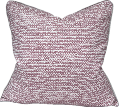 Fermoie Mendip Luxury Designer Decorative Pink Neutral Cotton Cushion Pillow Throw Cover