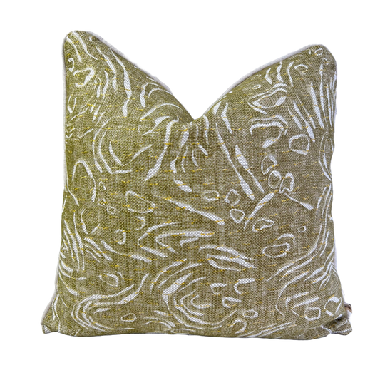 Cushions Made In Fermoie Pebble Decorative Neutral Green Cotton Cushion Pillow Throw Cover