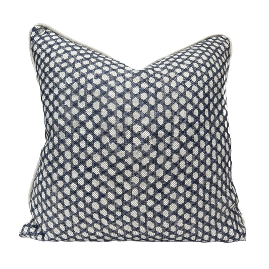 Cushions Made In Fermoie Neutral Black Blue Wicker Luxury Designer Decorative Linen Cushion Pillow Throw Cover