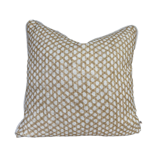 Cushions Made In Fermoie Wicker Luxury Designer Decorative Beige Linen Cushion Pillow Throw Cover