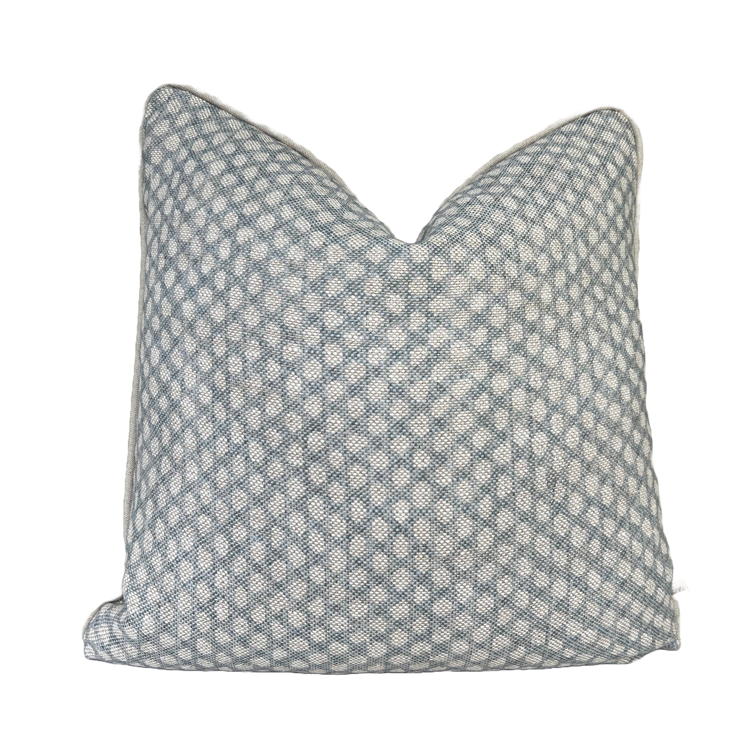 Cushions Made In Fermoie Wicker Luxury Designer Decorative Pale Blue Linen Cushion Pillow Throw Cover