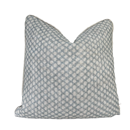 Cushions Made In Fermoie Wicker Luxury Designer Decorative Pale Blue Linen Cushion Pillow Throw Cover