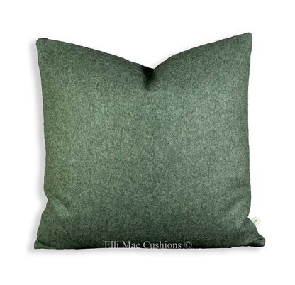 Luxury Designer Felt Wool Dark Grey Fabric Cushion Pillow Throw Cover