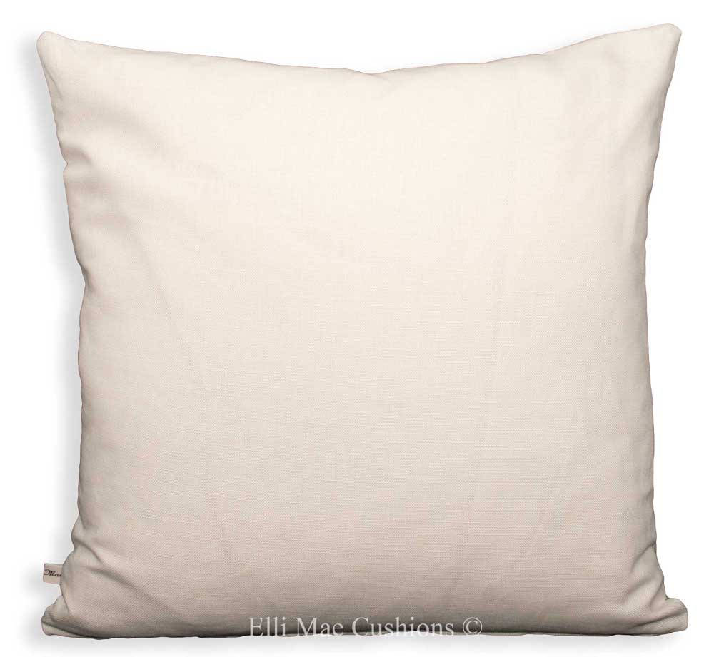 Nina Campbell Malleny Grey Gold Vintage Luxury Linen Fabric Cushion Pillow Cover