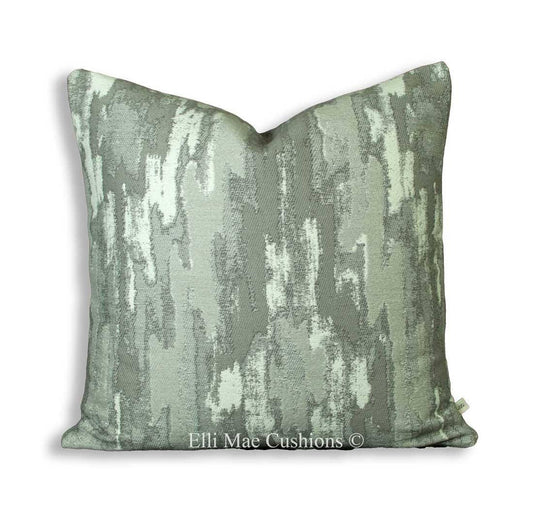 Luxury Designer Grey Abstract Fabric Cushion Cover Throw Pillow Cover