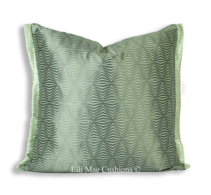 Zoffany Juno Luxury Designer Geometric Grey Fabric Cushion Pillow Cover