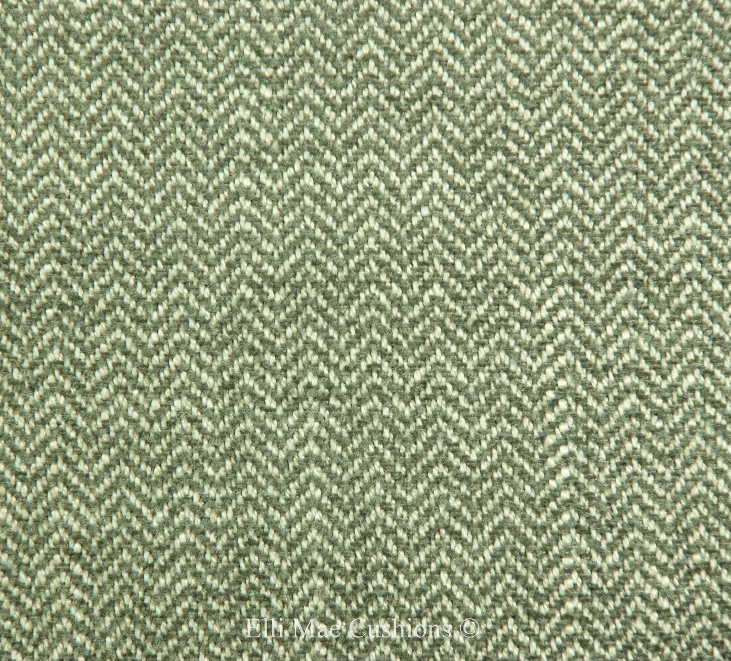 Luxury Designer Herring Bone Grey Wool Cushion Pillow Cover