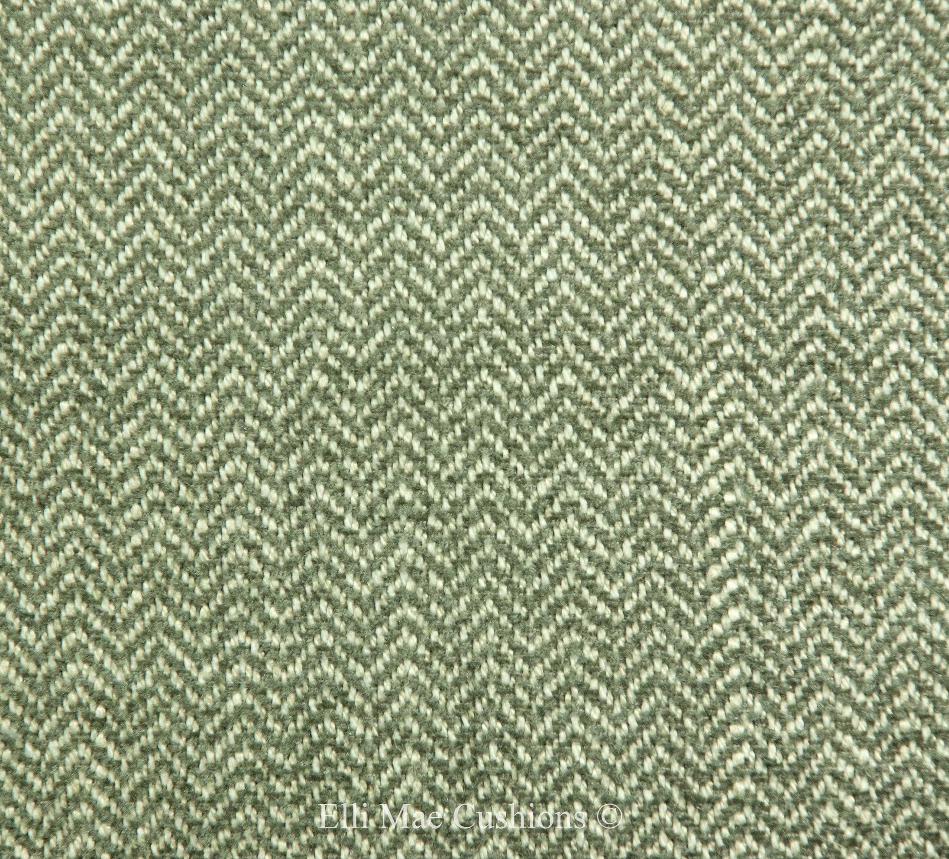 Luxury Designer Herring Bone Grey Wool Cushion Pillow Cover