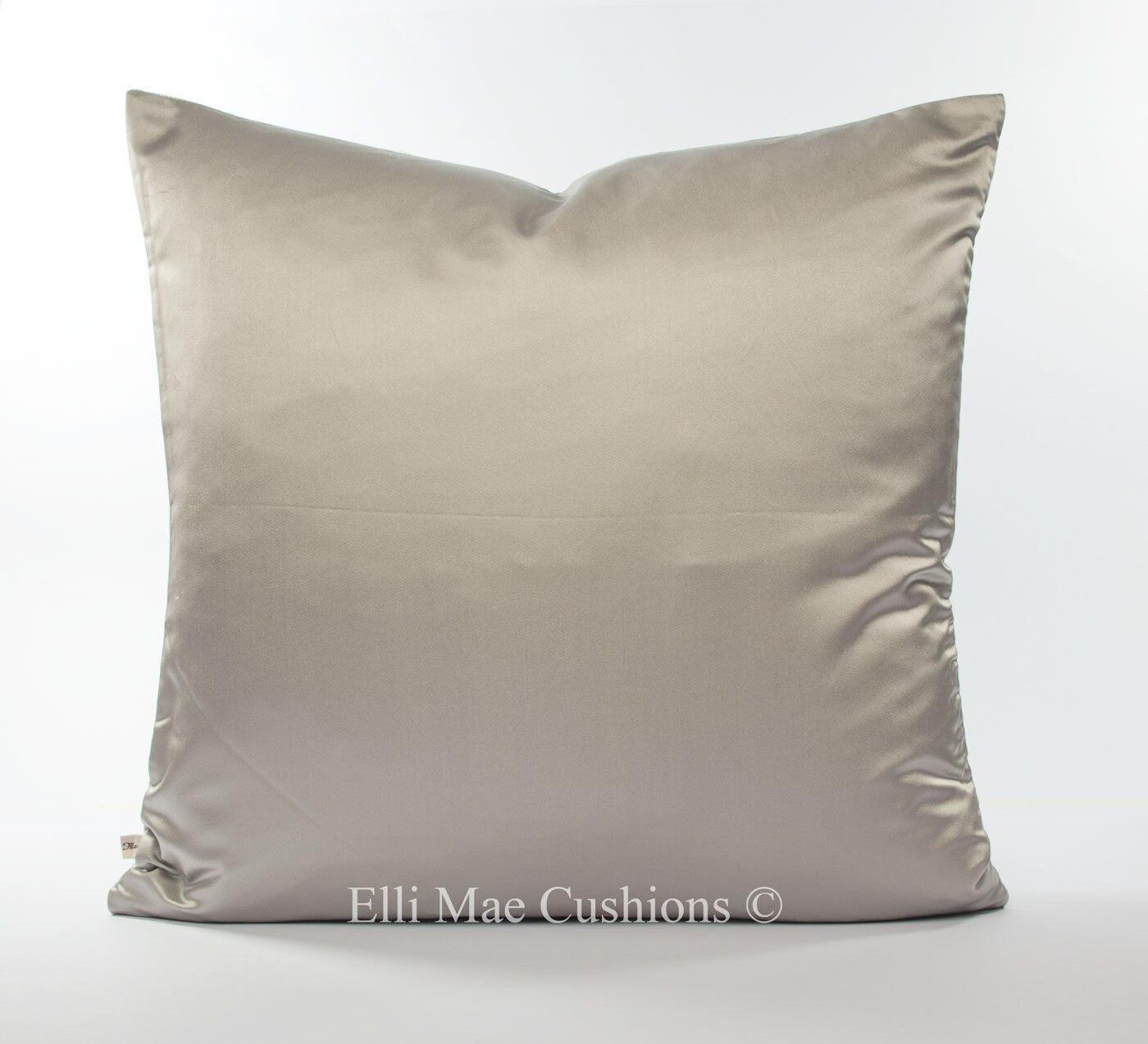 Lorca Dragon Luxury Designer Cushion Cover Faux Sharkskin Silver Pillow 20"