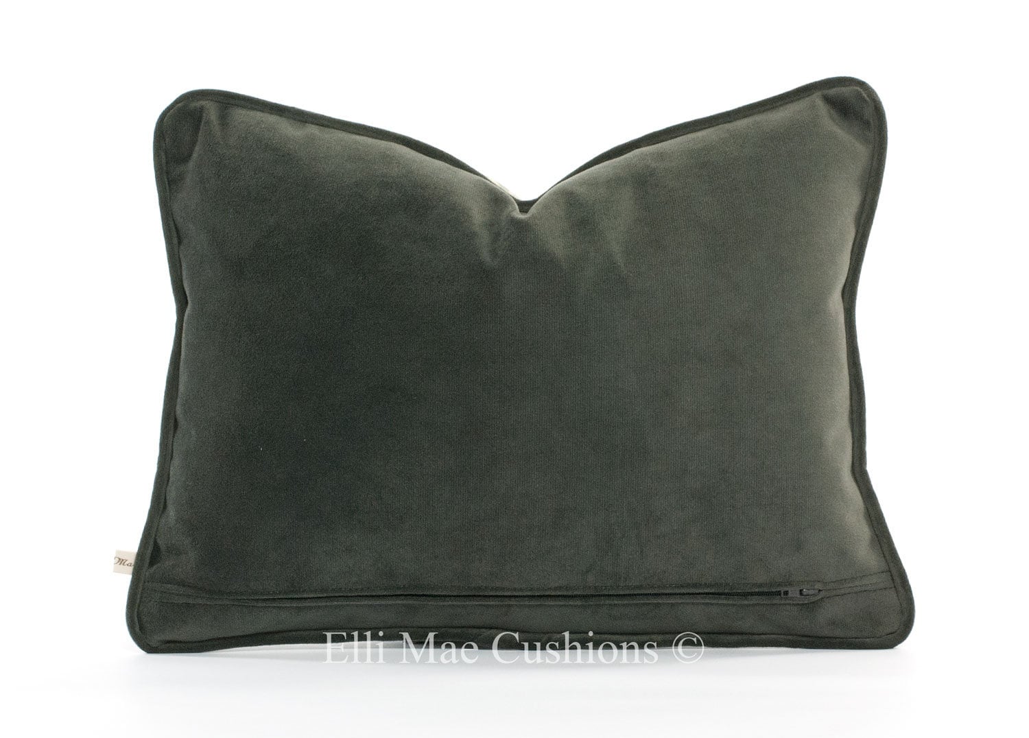 William Morris Montreal Velvet Luxury Designer Grey Cushion Pillow Cover