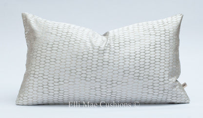 Luxury Designer Silver Grey Contemporary Modern Cushion Pillow Cover