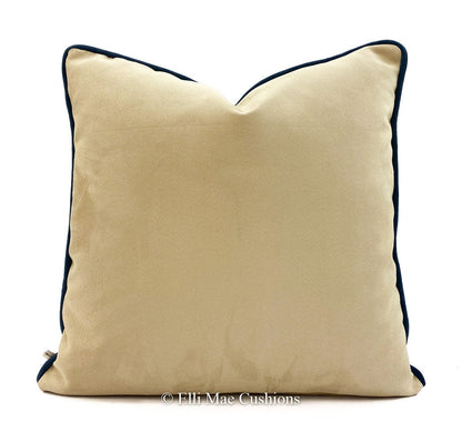 William Morris Luxury Designer Acanthus Velvet Vintage Blue Green Cushion Pillow Cover