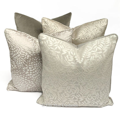 Harlequin Luxury Designer Charm Grey Silver Contemporary Cushion Pillow Cover
