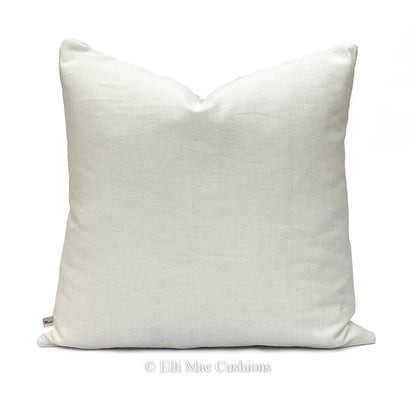 Cabbages and Roses Hatley Pink White Linen Vintage Designer Cushion Pillow Cover