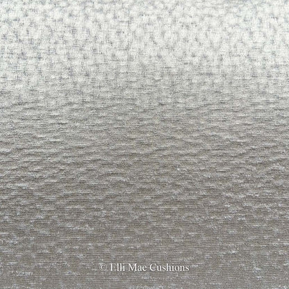 Sahco Dumas Luxury Designer Plain Cream Grey Textured Satin Cushion Pillow Cover