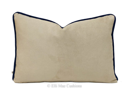 William Morris Luxury Designer Acanthus Velvet Vintage Blue Green Cushion Pillow Cover