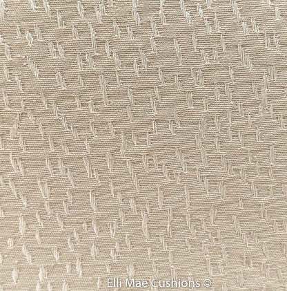 Luxury Designer Beige Cream Spotted Cushion Pillow Cover
