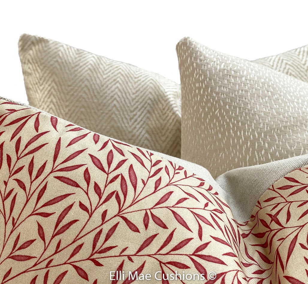 Luxury Designer Beige Cream Spotted Cushion Pillow Cover