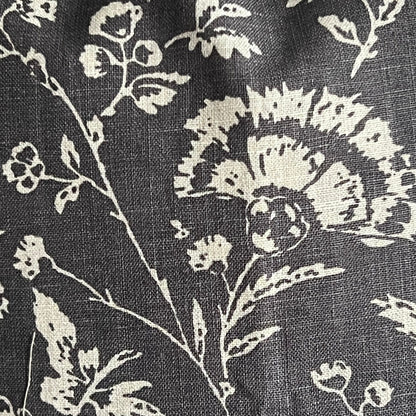 Cabbages and Roses French Toile Charcoal Vintage Shabby Chic Cushion Cover