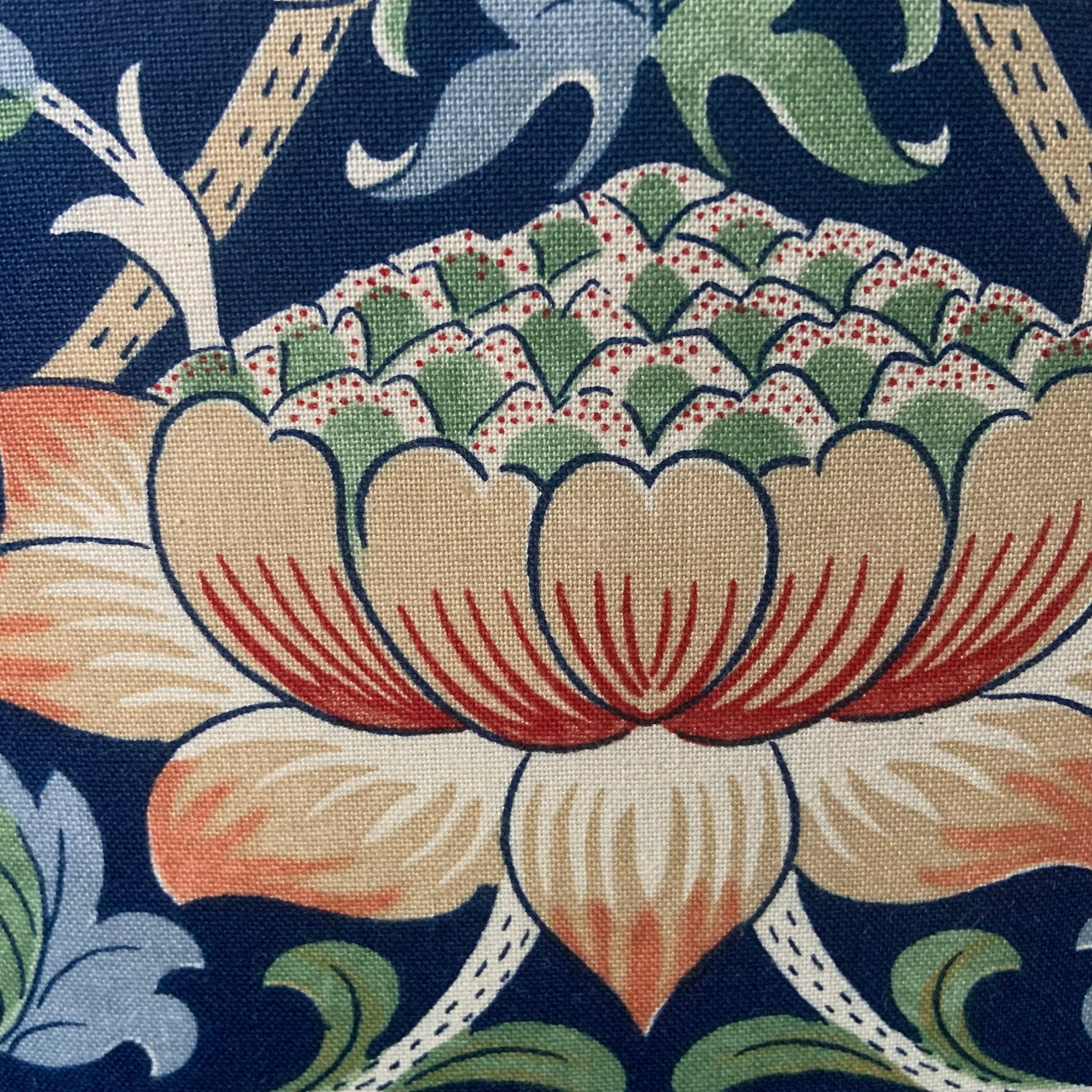 William Morris Luxury Designer Vintage Lodden Blue Cushion Pillow Cover