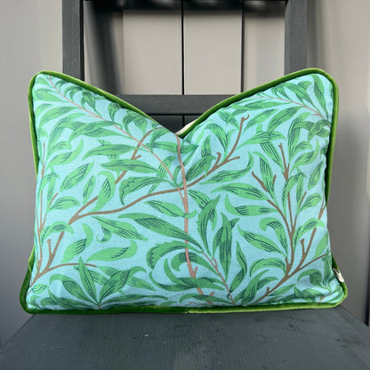 William Morris Ben Penreath Willow Bough Blue Green Cushion Pillow Throw Cover