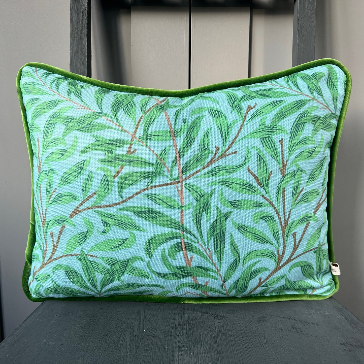 William Morris Ben Penreath Willow Bough Blue Green Cushion Pillow Throw Cover