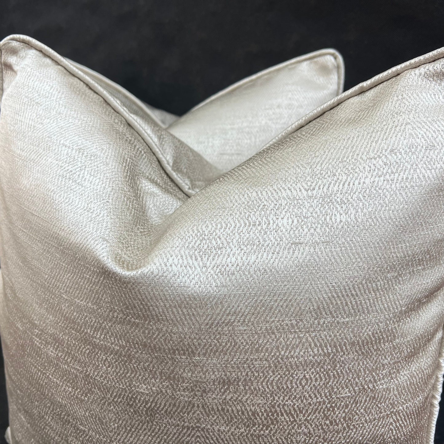 Gold Contemporary Luxury Designer Textured Cushion Pillow Cover