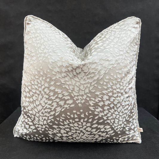 Harlequin Luxury Designer Charm Grey Silver Contemporary Cushion Pillow Cover
