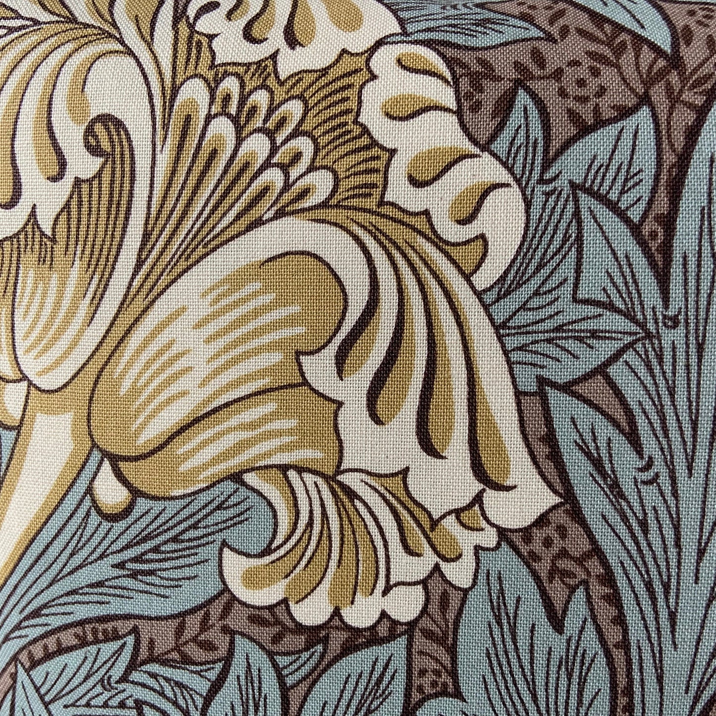 William Morris Fabric Tulip Bullrush Slate Vintage Designer Cushion Cover