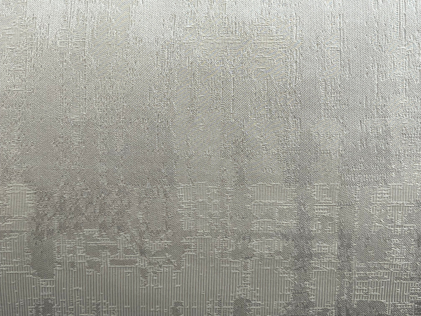 A Pair of Luxury Designer Silver Grey Textured Satin Cushion Cover Throw Pillow