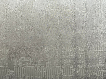 A Pair of Luxury Designer Silver Grey Textured Satin Cushion Cover Throw Pillow