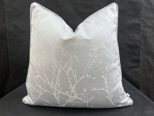Romo Luxury Designer Arbor Tree Grey Silver Contemporary Cushion Pillow Cover