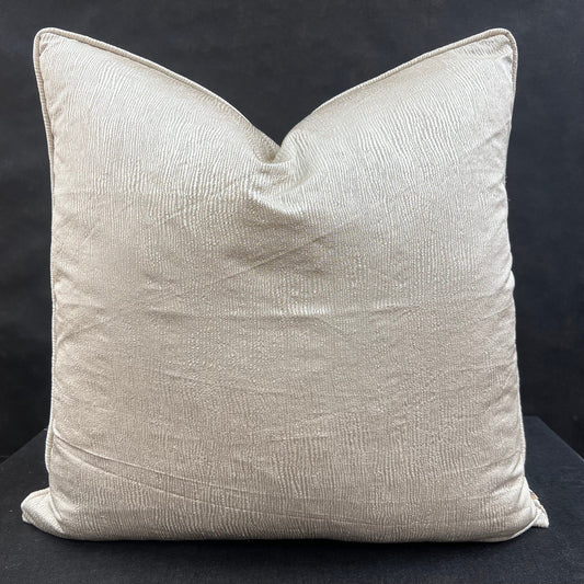 Contemporary Gold Textured Luxury Designer Plain Cushion Pillow Throw Cover