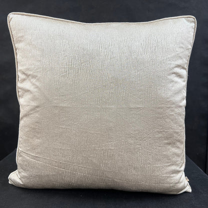 Contemporary Gold Textured Luxury Designer Plain Cushion Pillow Throw Cover