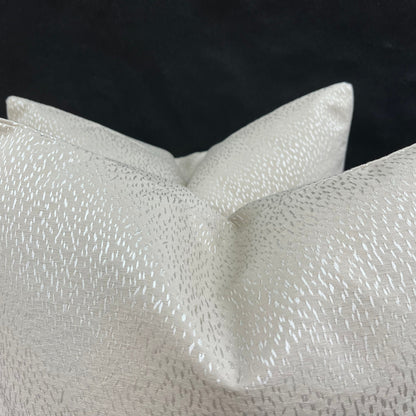 Luxury Designer Beige Cream Spotted Neutral Cushion Pillow Sofa Cover