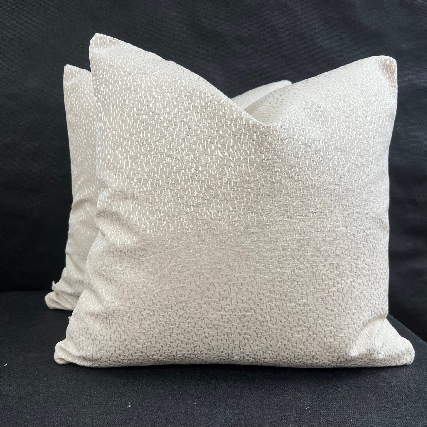 Luxury Designer Beige Cream Spotted Neutral Cushion Pillow Sofa Cover