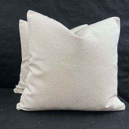 Luxury Designer Beige Cream Spotted Neutral Cushion Pillow Sofa Cover