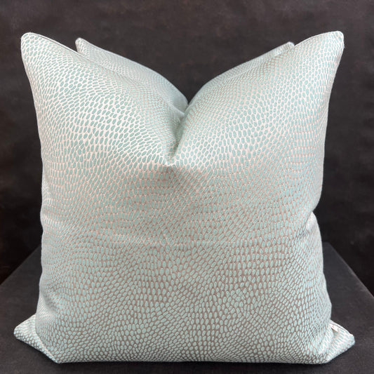 Verel de Belval Kooris Contemporary Luxury Designer Sage Green Cushion Pillow Cover