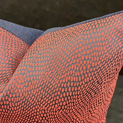Verel de Belval Kooris Contemporary Luxury Designer Red Blue Cushion Pillow Cover