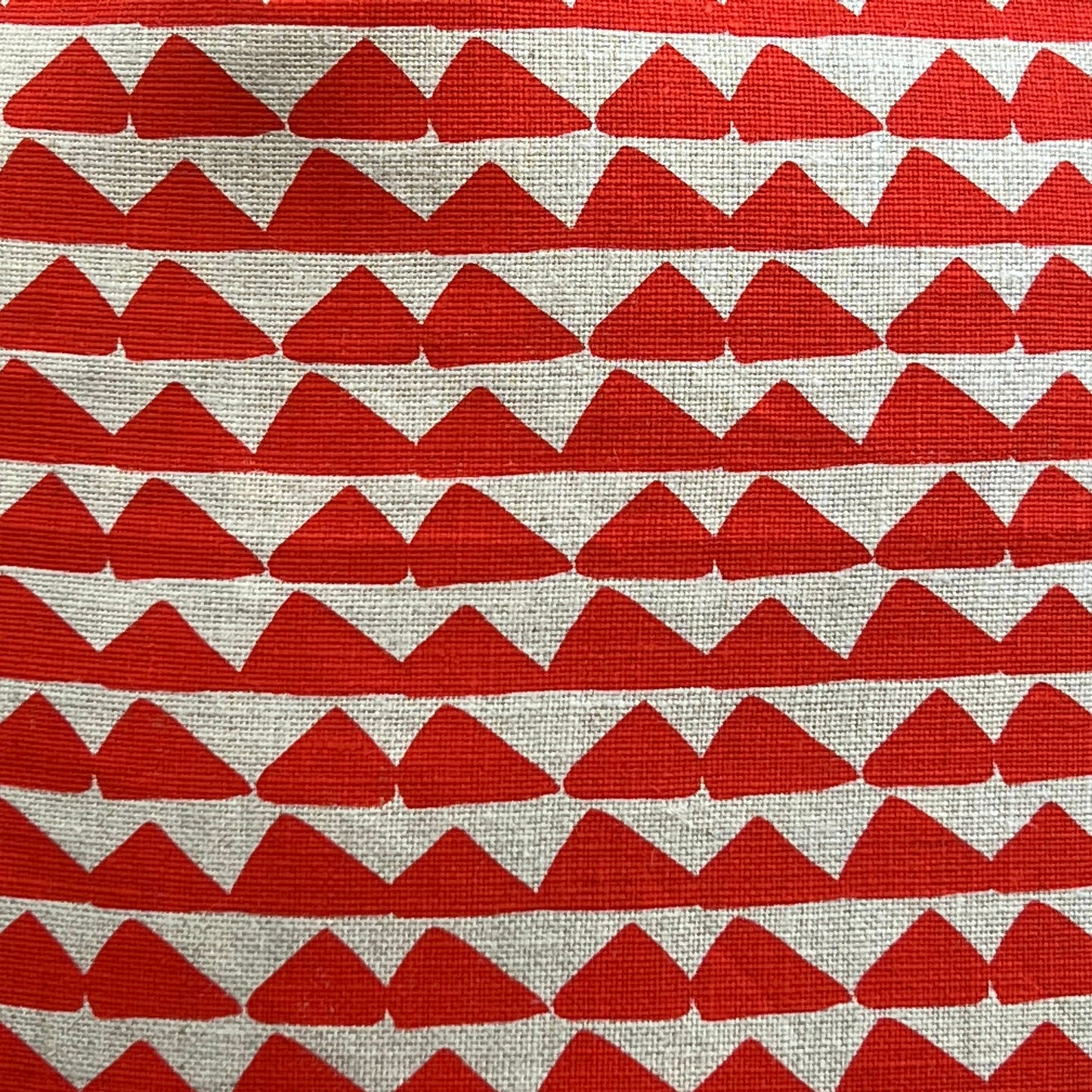 Bird In The Hand Maligoe Contemporary Orange Geometric Cushion Pillow Cover