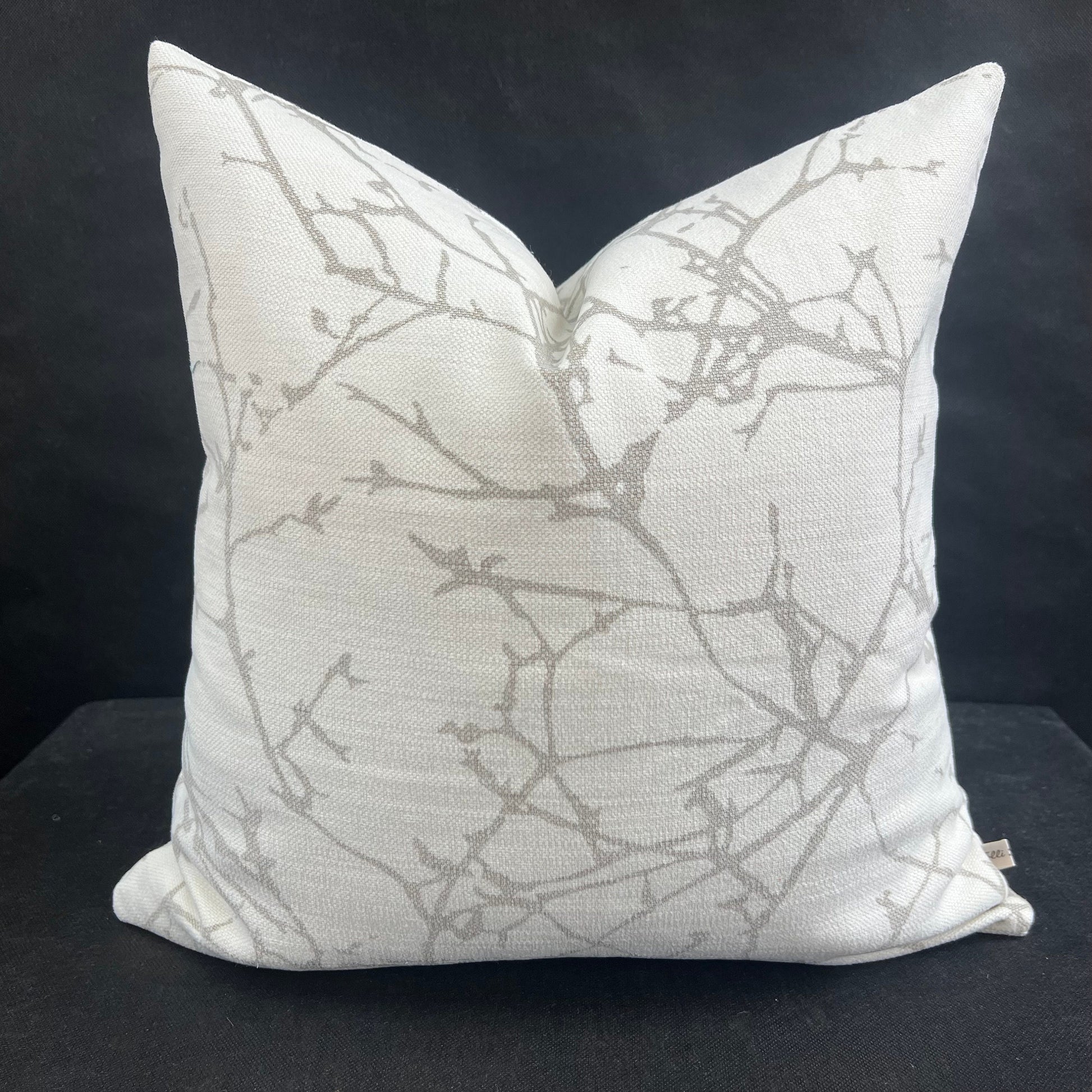 Romo Luxury Designer Arbor Cream Taupe Contemporary Cushion Pillow Cover