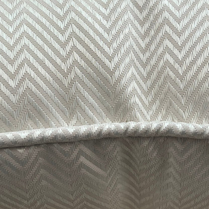 Luxury Designer Neutral Blush Pink Herringbone Satin Cushion Pillow Cover