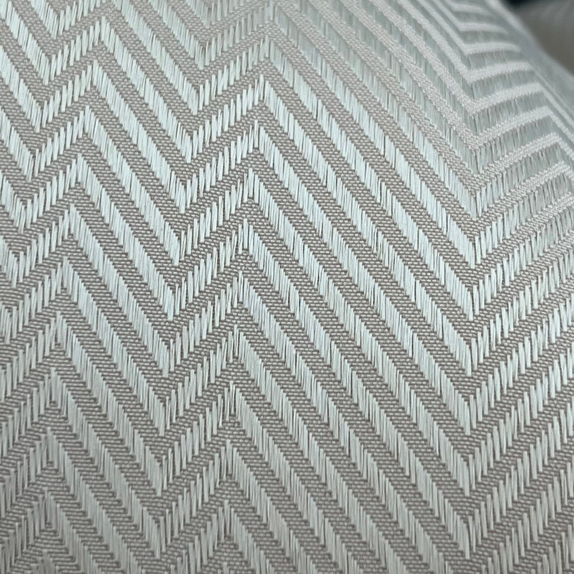 Luxury Designer Neutral Blush Pink Herringbone Satin Cushion Pillow Cover
