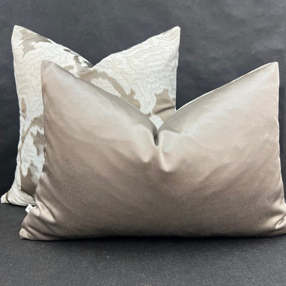 Sahco Mida Designer Beige Cream Abstract Contemporary Sofa Cushion Pillow Cover