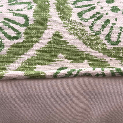 Rapture and Wright Daisy Chain Green White Cushion Pillow Throw Cover