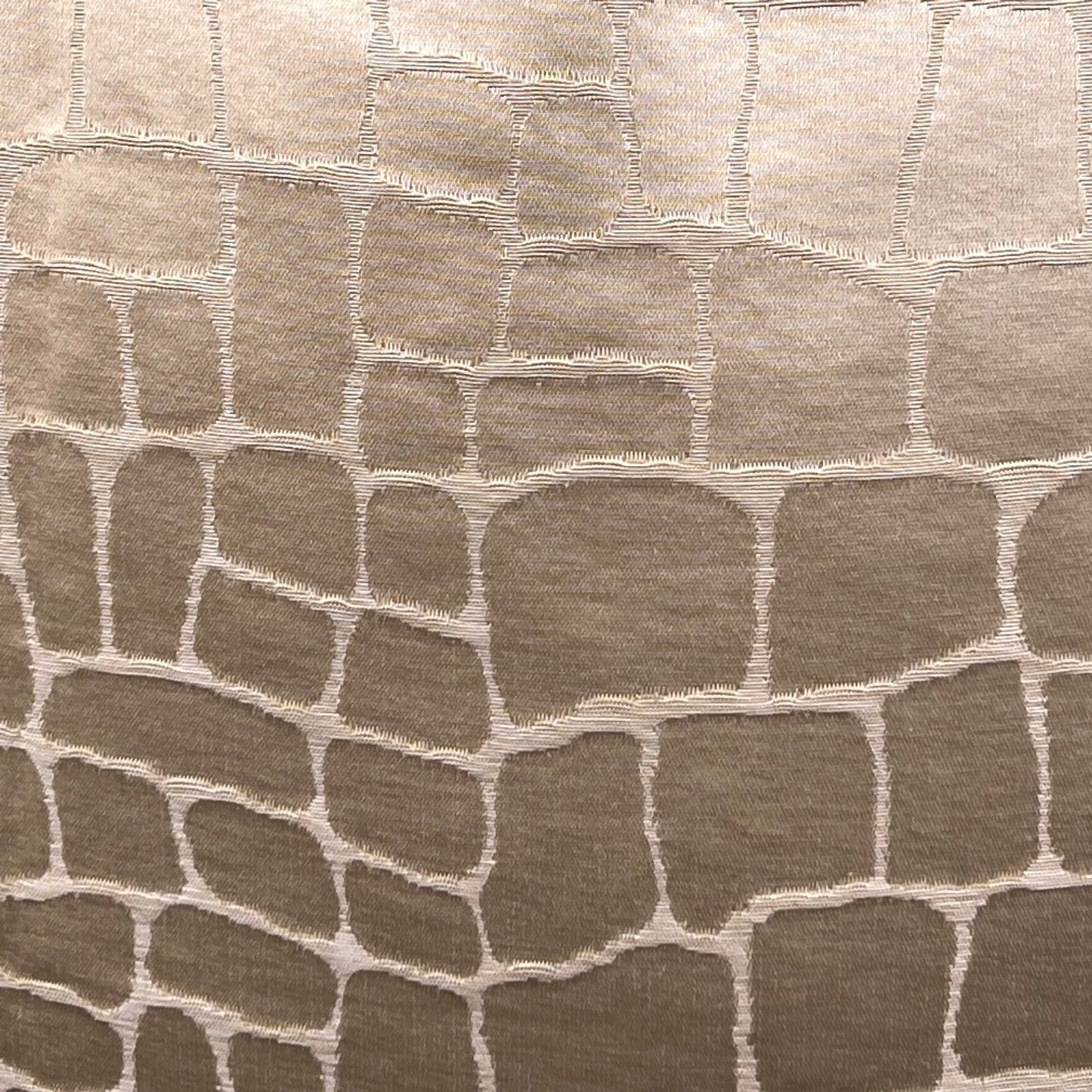 Sahco Ivory Cream Animal Skin Luxury Designer Decorative Cushion Pillow Throw Cover