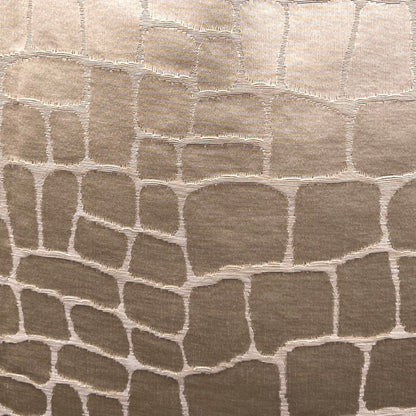 Sahco Ivory Cream Animal Skin Luxury Designer Decorative Cushion Pillow Throw Cover