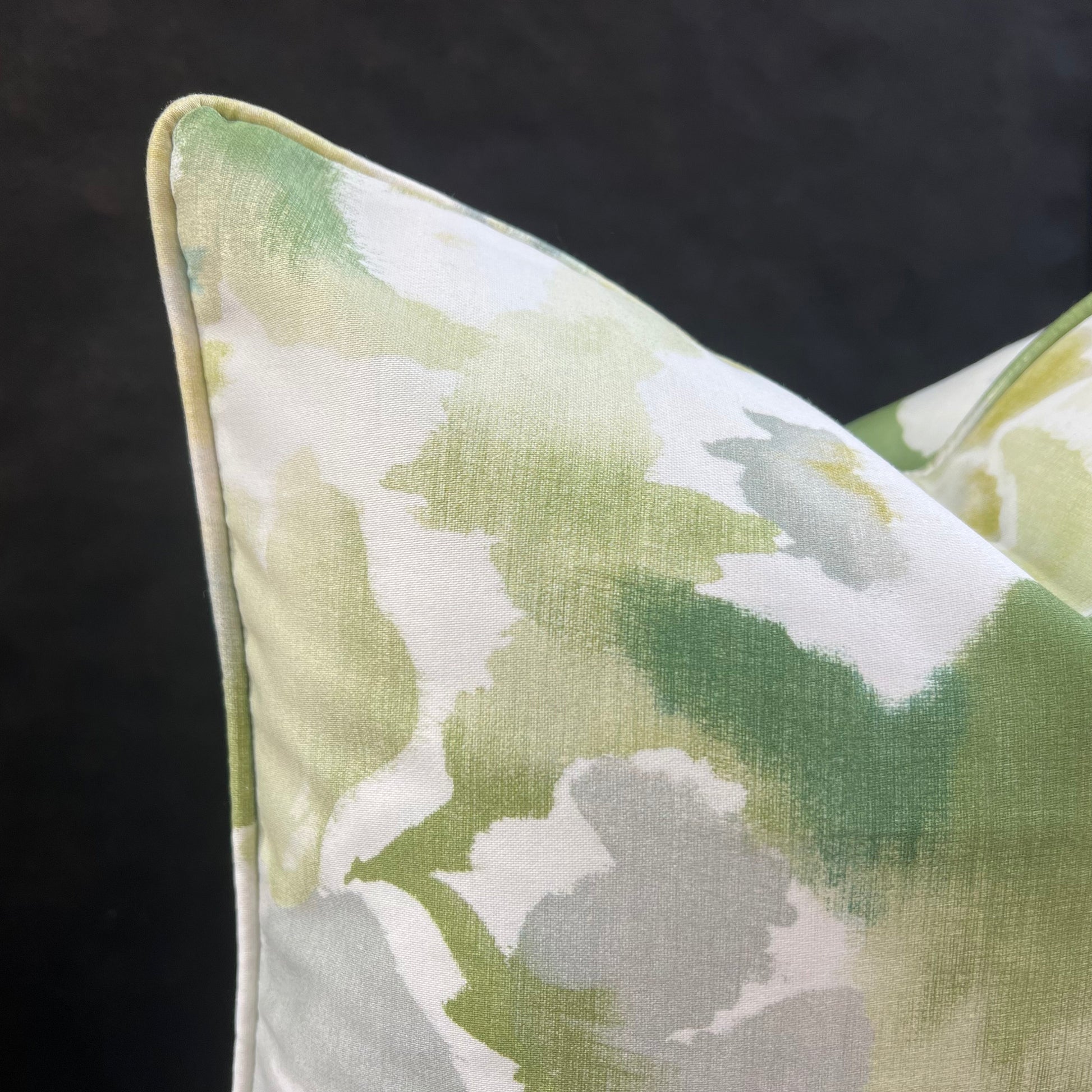 Sanderson Luxury Designer Varese Grey Green Decorative Sofa Cushion Pillow Cover