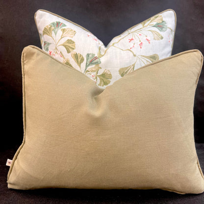 Colefax and Fowler Green Acre Luxury Designer Blue Green Decorative Cushion Pillow Cover