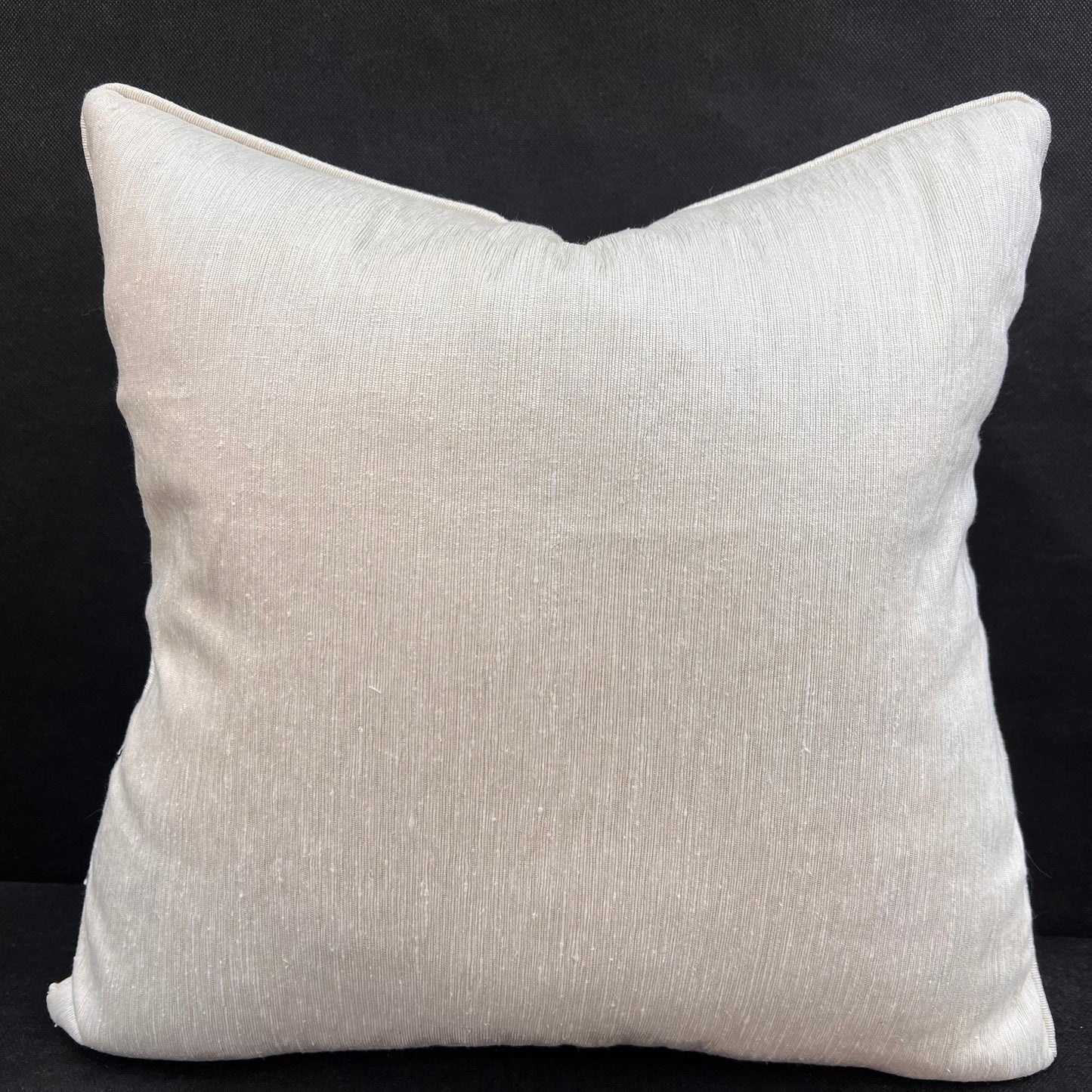 Sahco Ivory Cream Animal Skin Luxury Designer Decorative Cushion Pillow Throw Cover